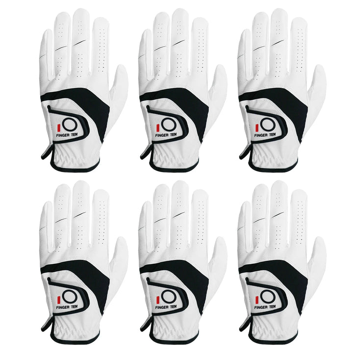 Golf Gloves Men 3pcs/6pcs All Weather Soft Breathable Left Hand Right Grip Drop Shipping