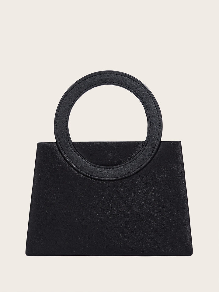 Elegance Noir Clutch – Sophisticated Black Bag for Parties & Events