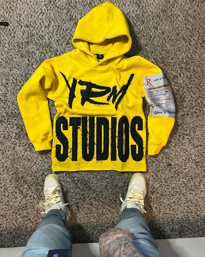 Y2K Letter Print Hoodie