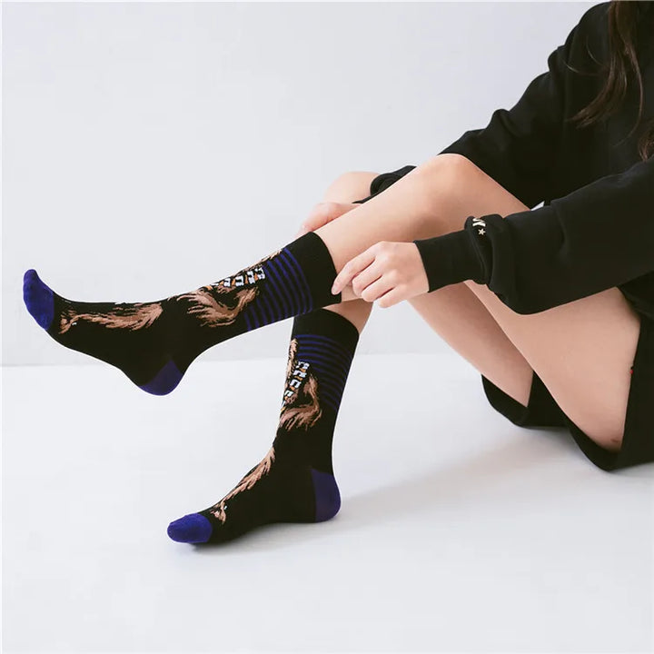 1 pair Autumn Winter Anime Socks Movie Men socks Cosplay Socks Skateboard sock Long Casual versatile Novelty Women's Socks 37-45