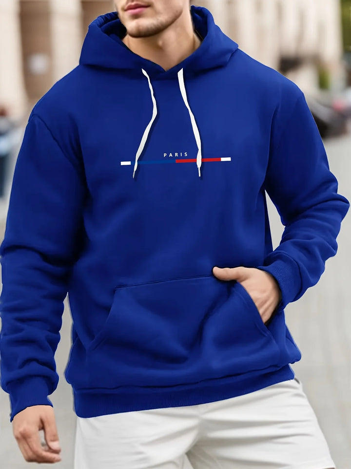 Paris Print Hoodie Tee