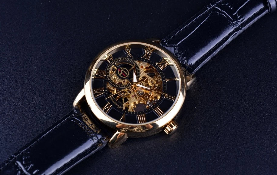 LuxTime™ – Men’s Fully Automatic Mechanical Watch
