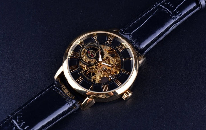 LuxTime™ – Men’s Fully Automatic Mechanical Watch