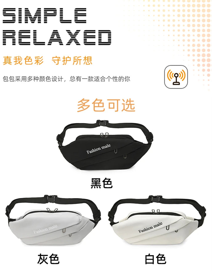 Fashion Crossbody Chest Bag – Durable Sling Bag for Men & Women