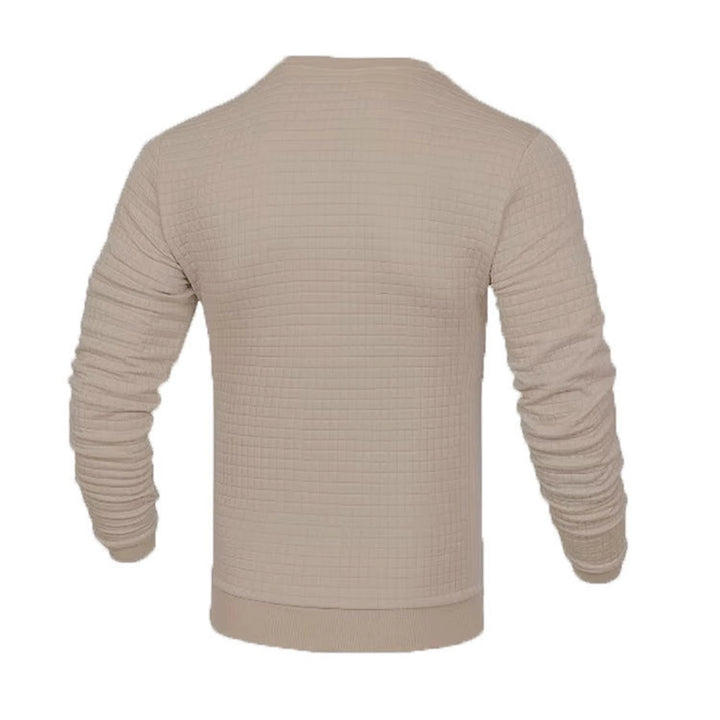 Men's Waffle Check Hoodie