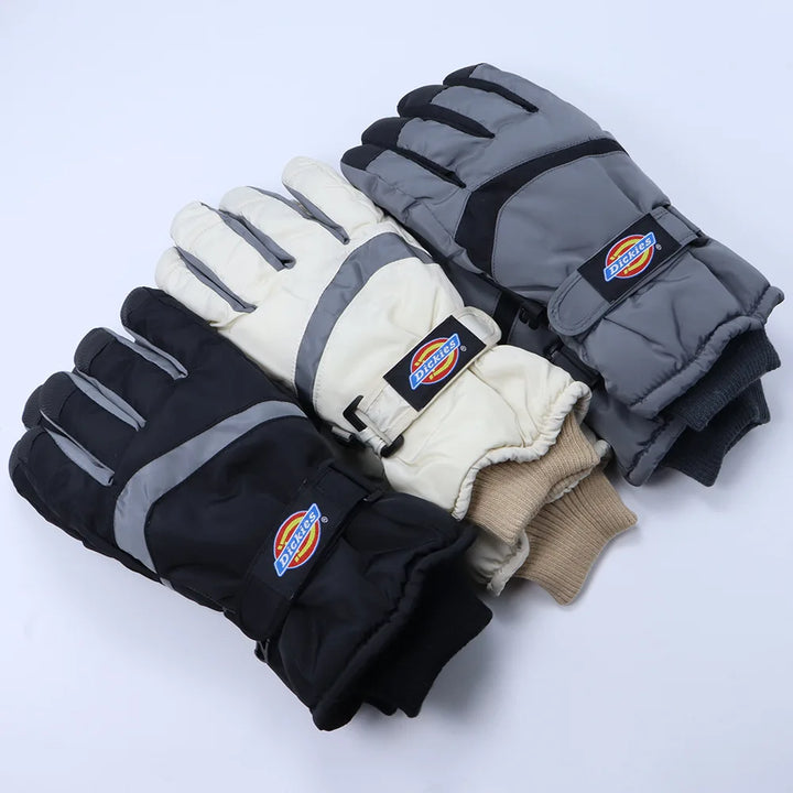 Gloves for men and women, thickened, anti slip, waterproof, winter cold resistant, outdoor hiking, cycling, motorcycle gloves