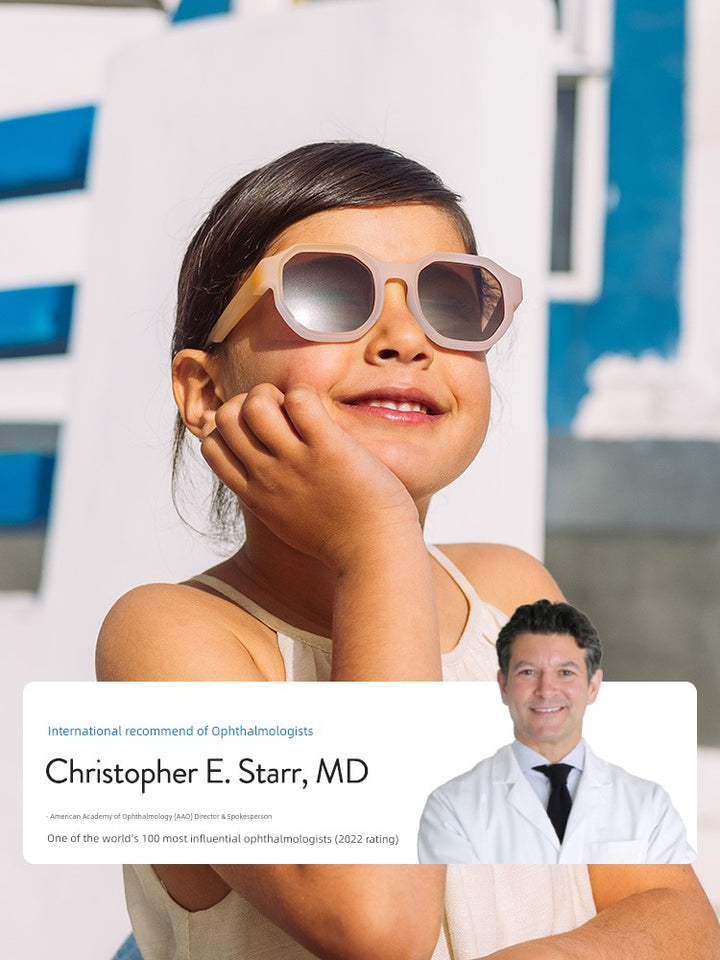 Olivioco Creative Parent-Child Eye Protection Men's and Women's Sunglasses
