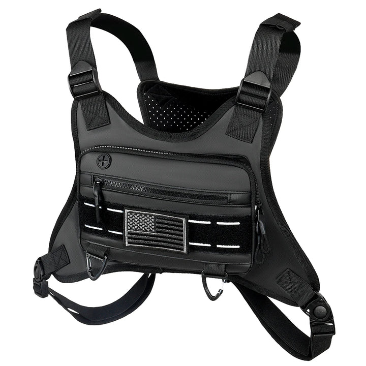 Outdoor Chest Bag – Adjustable Straps & Large Capacity for Cycling & Climbing