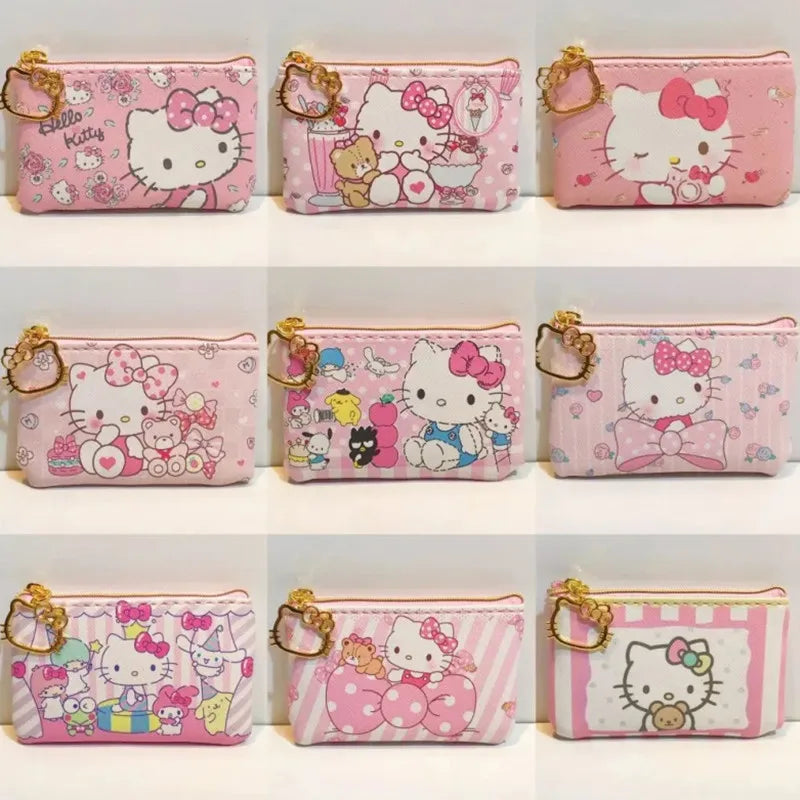 Hello Kitty Small Wallet – Kawaii My Melody Coin Purse for Girls & Kids