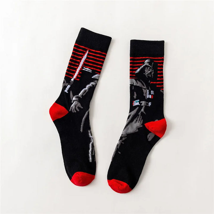 1 pair Autumn Winter Anime Socks Movie Men socks Cosplay Socks Skateboard sock Long Casual versatile Novelty Women's Socks 37-45