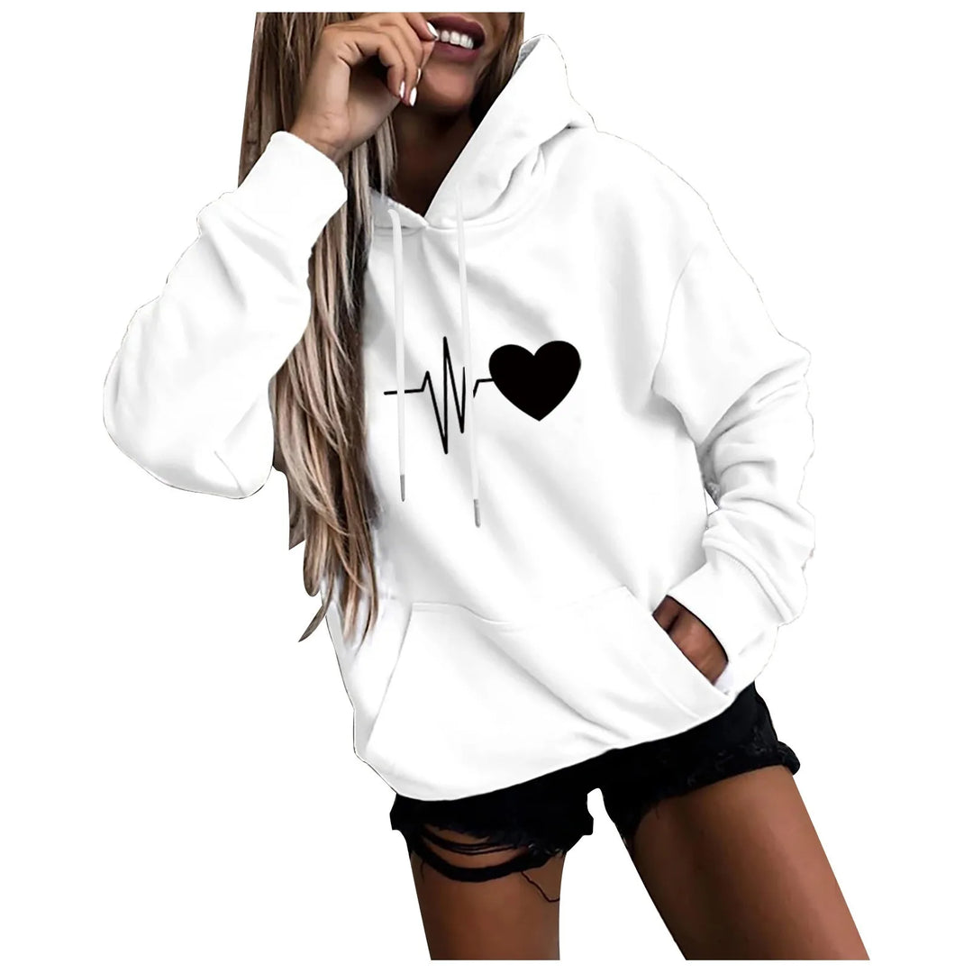 Women's Fun Print Pullover Hoodie