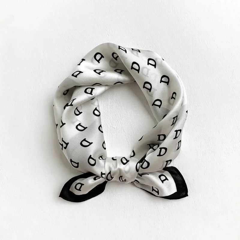 Mulberry Silk Square Scarf – Luxury Bandana & Headwrap for Women