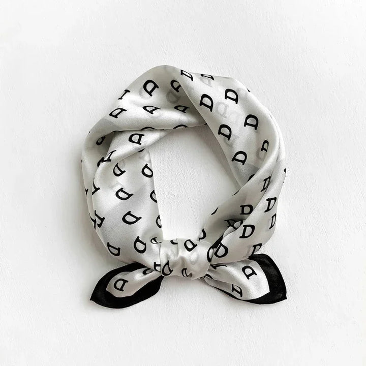 Mulberry Silk Square Scarf – Luxury Bandana & Headwrap for Women