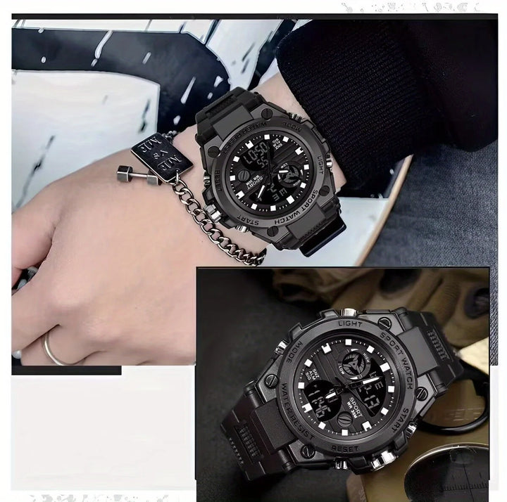 EliteTime™ – Men’s Luxury Business Watch with Calendar
