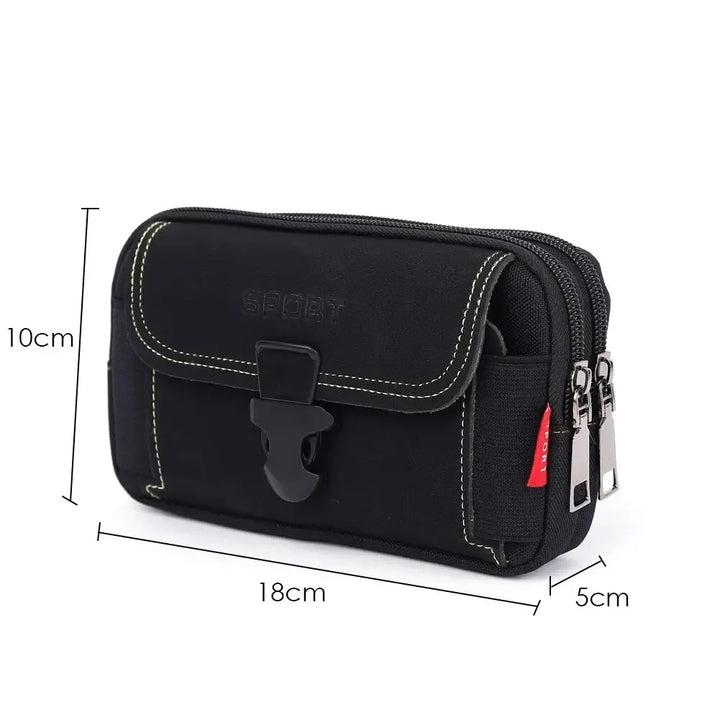 Rugged Waist Phone Bag – Unisex Tactical Belt Pack