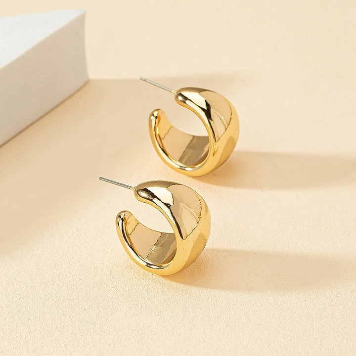 Chunky Hoop Earrings