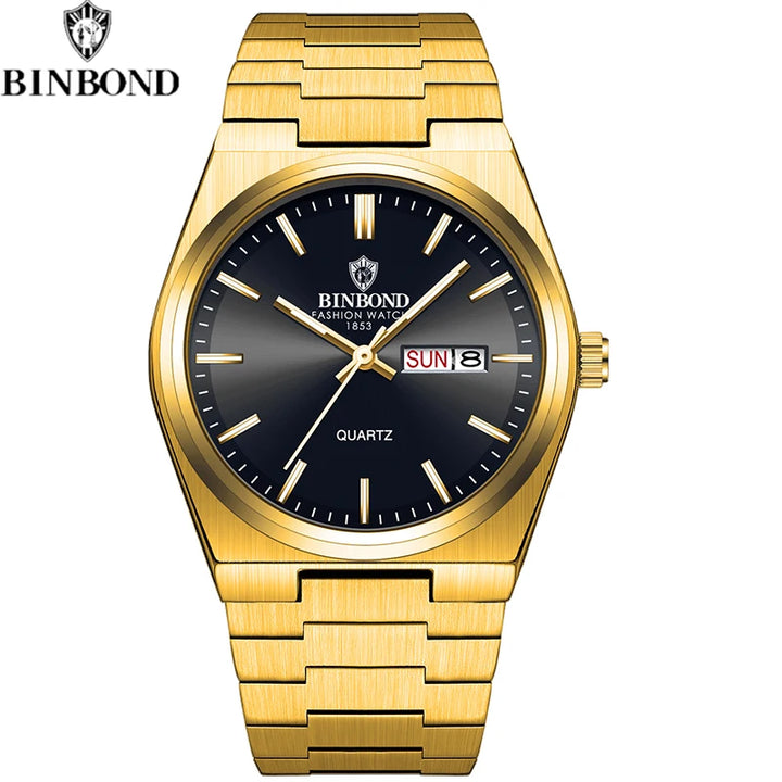 BINBOND Men's Business Quartz Watch