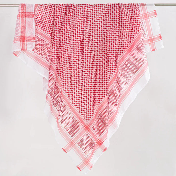 Muslim Men’s Keffiyeh – Traditional Arab Head Scarf & Hijab