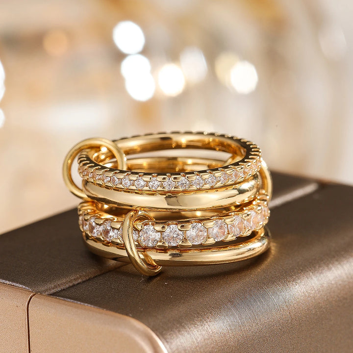 QuadraLink™ – Four-Ring Daily Wear Statement