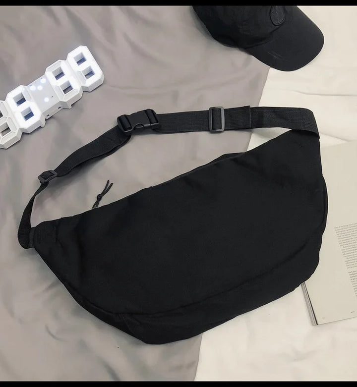 Unisex Fanny Pack – Large Capacity Waist & Chest Bag for Travel & Street Trend