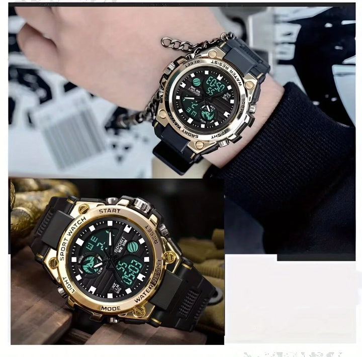 EliteTime™ – Men’s Luxury Business Watch with Calendar