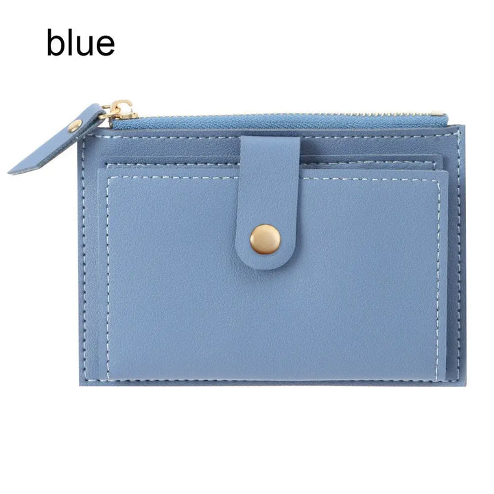 Cute Mini PU Leather Wallet – Coin Purse & Card Holder