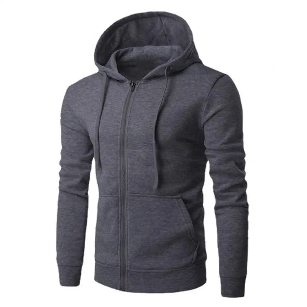 Men's Slim Fit Zip Hoodie