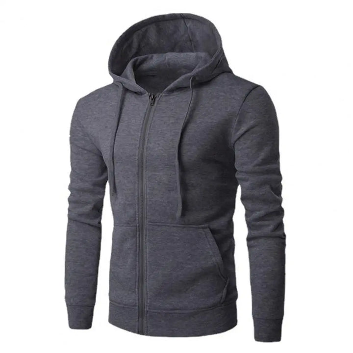 Men's Slim Fit Zip Hoodie