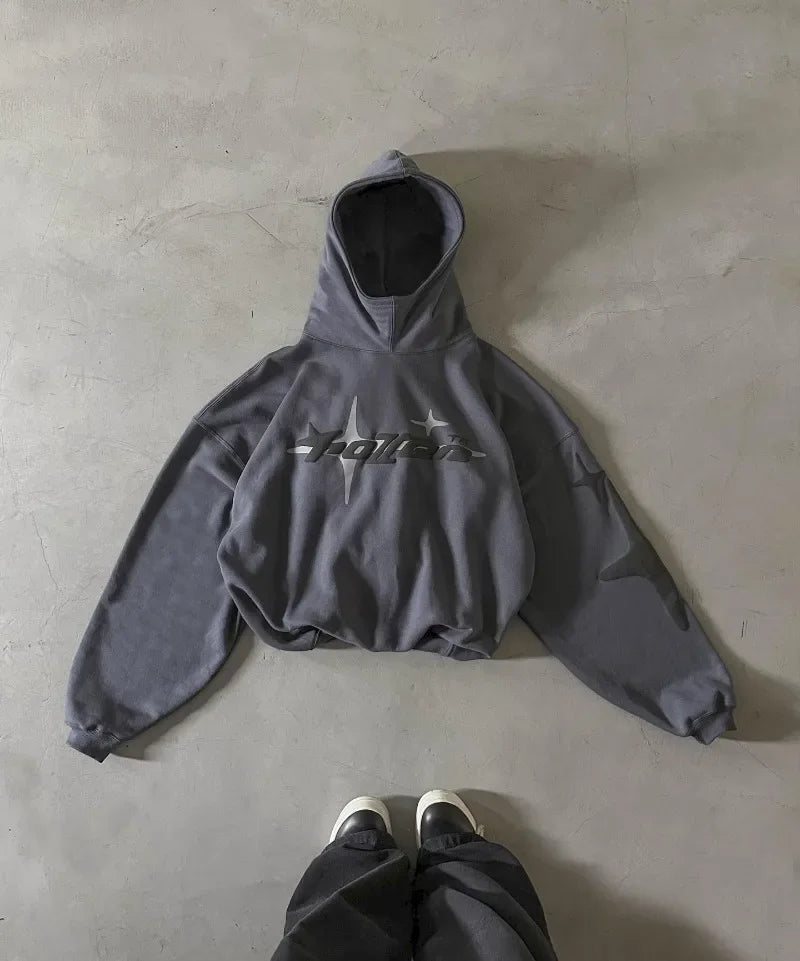 Retro Gothic Y2K Hoodie