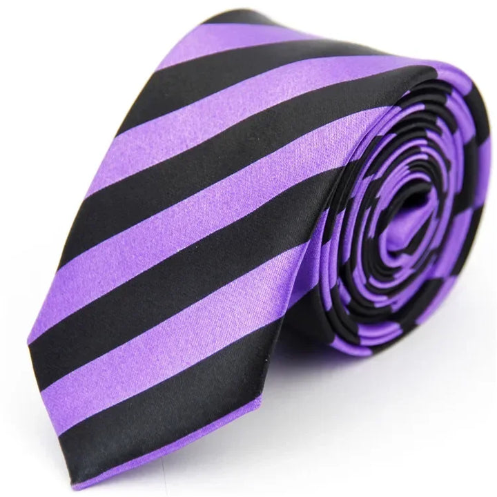 Narrow Tie for Men Women  5cm (2") Skinny Wedding Black Blue Red Pink White Purple Green Gray Piano Skull Print Slim Necktie