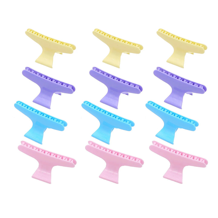 12PCS Beauty Salon Seamless Hairpin Professional Hair Clips Barber Home DIY Alligator Hair Clip Hair Styling Tools