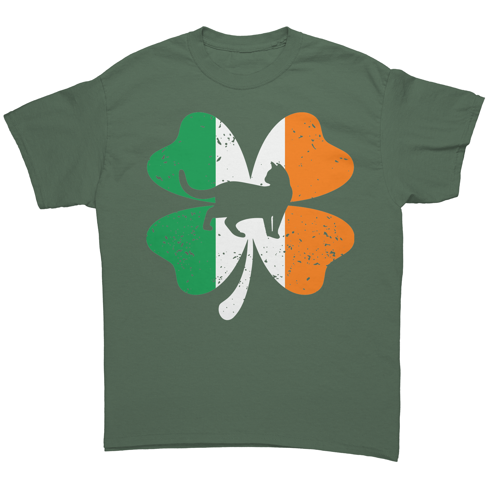 St_Patricks_Day_Cat_Lover_Ireland_Flag__Military_Green_Front_Mockup.png