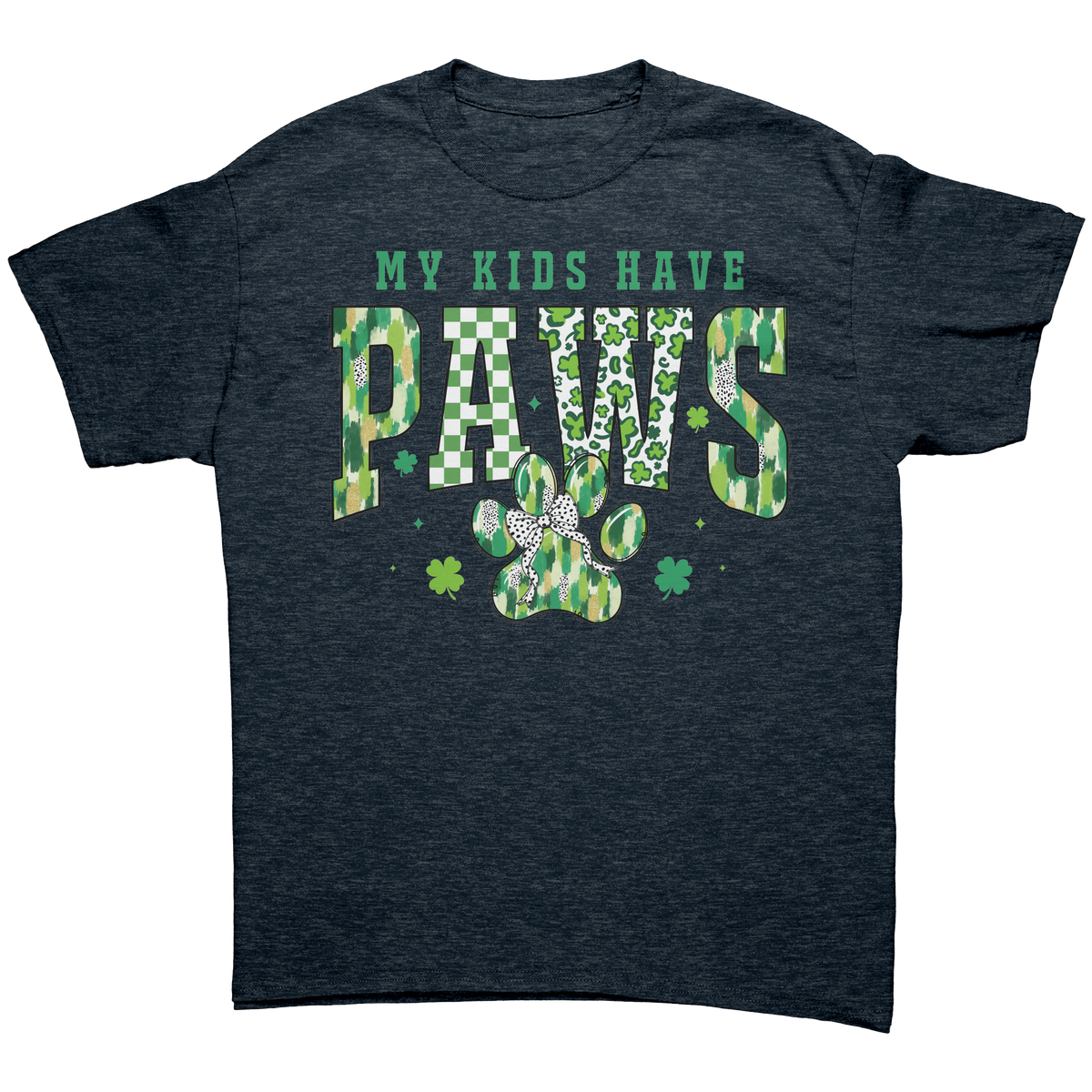 St_Patricks_Day_Dog_Paw_Print_My_Kids_H_Heather_Navy_Front_Mockup.png