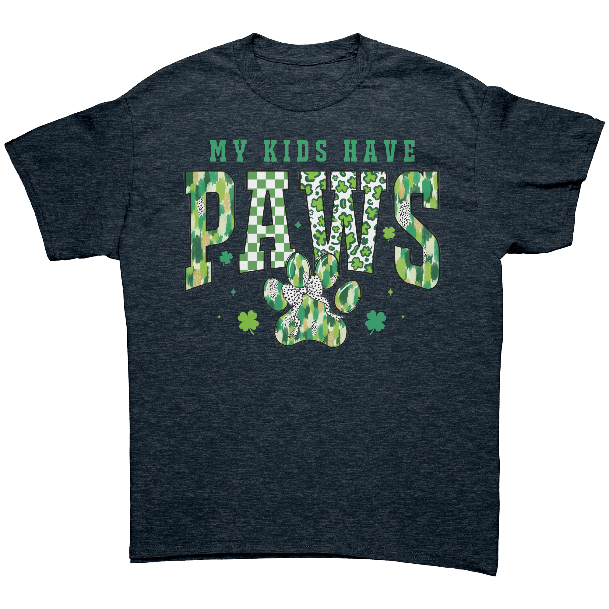 St_Patricks_Day_Dog_Paw_Print_My_Kids_H_Heather_Navy_Front_Mockup.png