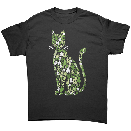 St_Patricks_Day_Shamrock_Cat_Unisex_Gi_Black_Front_Mockup.png