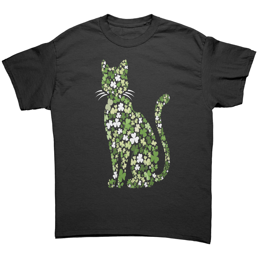 St_Patricks_Day_Shamrock_Cat_Unisex_Gi_Black_Front_Mockup.png