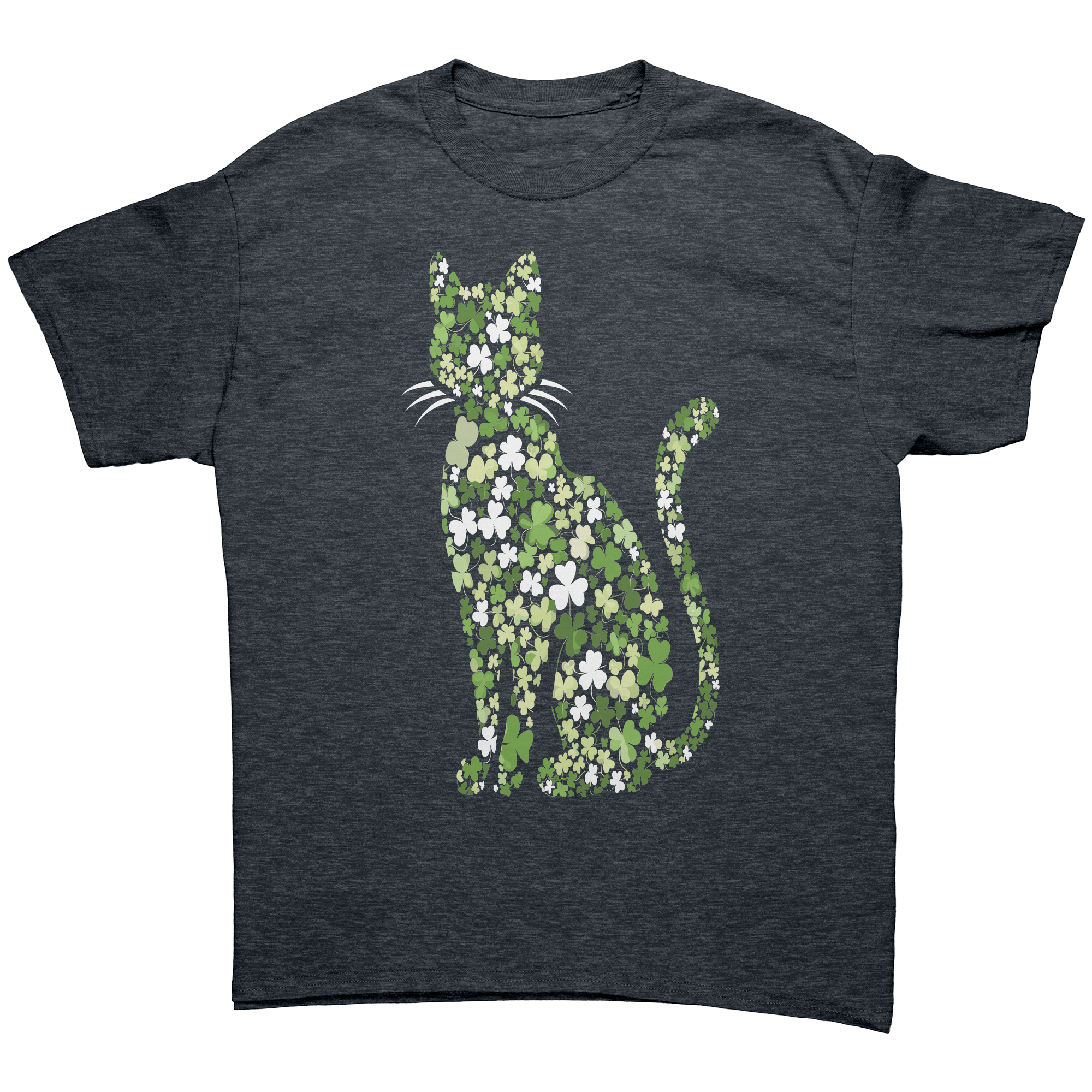 St_Patricks_Day_Shamrock_Cat_Unisex_Gi_Dark_Heather_Mockup.png