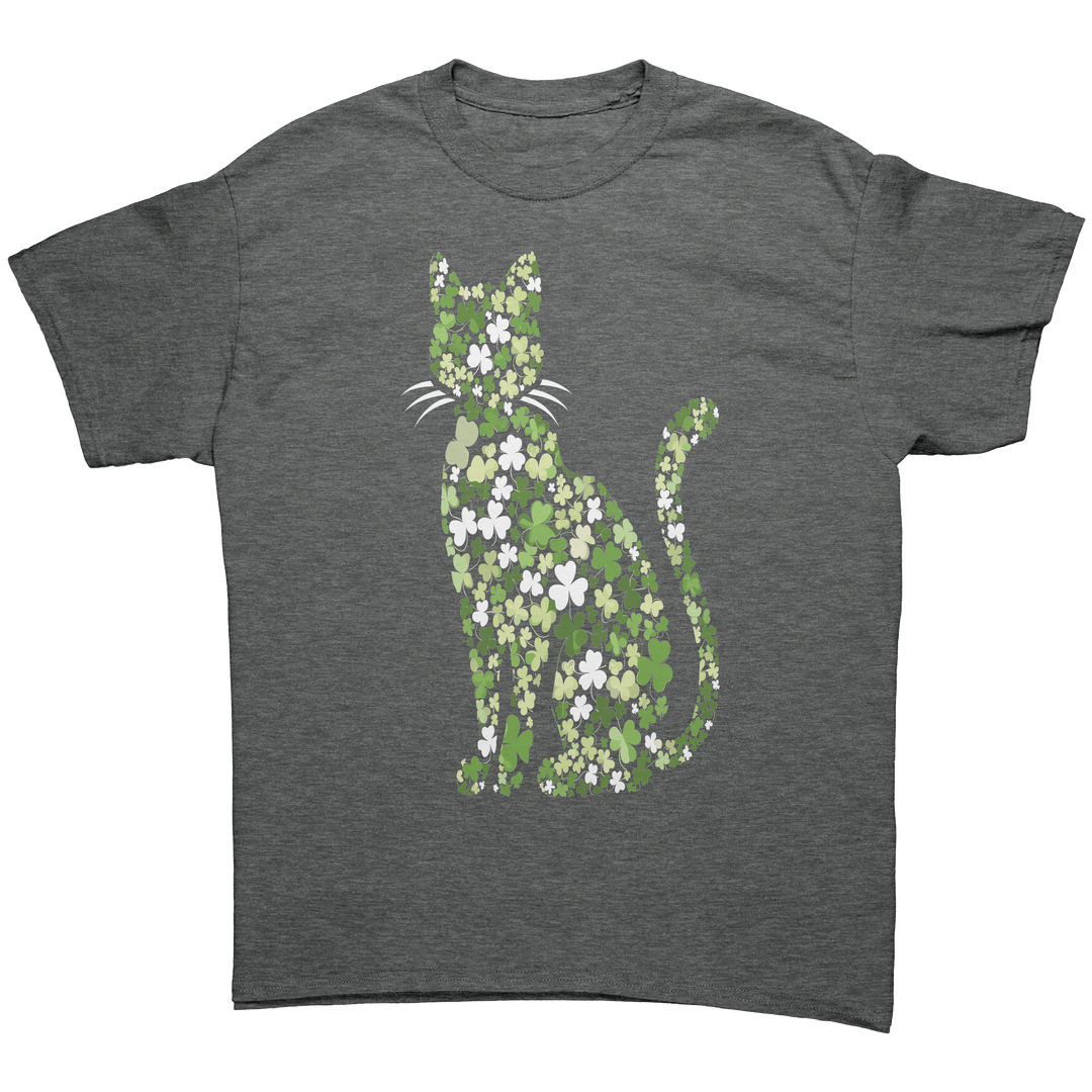 St_Patricks_Day_Shamrock_Cat_Unisex_Gi_Graphite_Heather_Front_Mockup.png