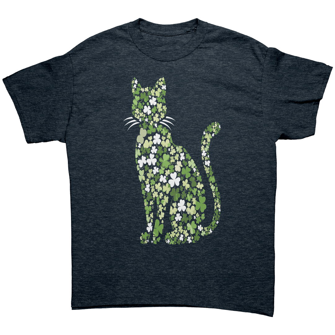 St_Patricks_Day_Shamrock_Cat_Unisex_Gi_Heather_Navy_Front_Mockup.png