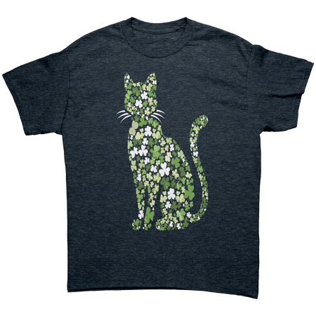St_Patricks_Day_Shamrock_Cat_Unisex_Gi_Heather_Navy_Front_Mockup.png