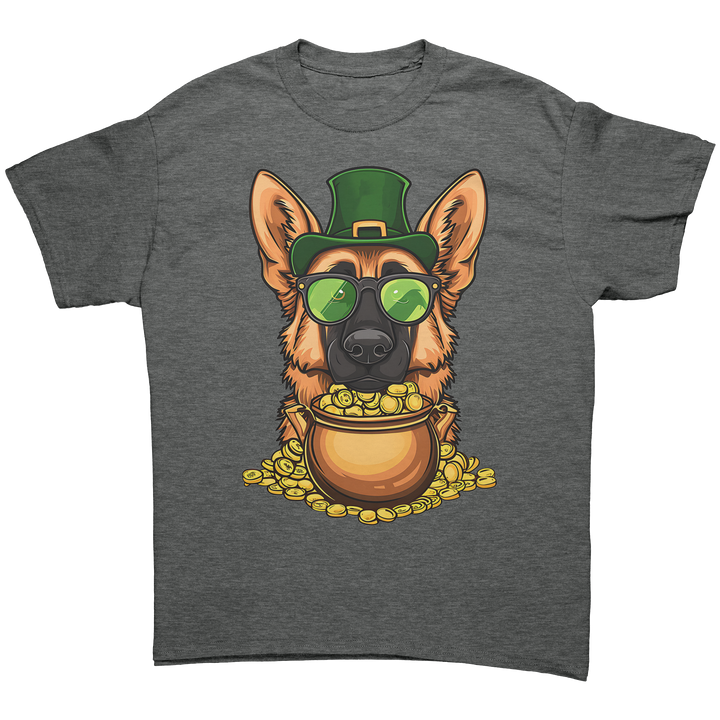 St_Patricks_German_Shepherd_Gildan_Uni_Graphite_Heather_Front_Mockup.png