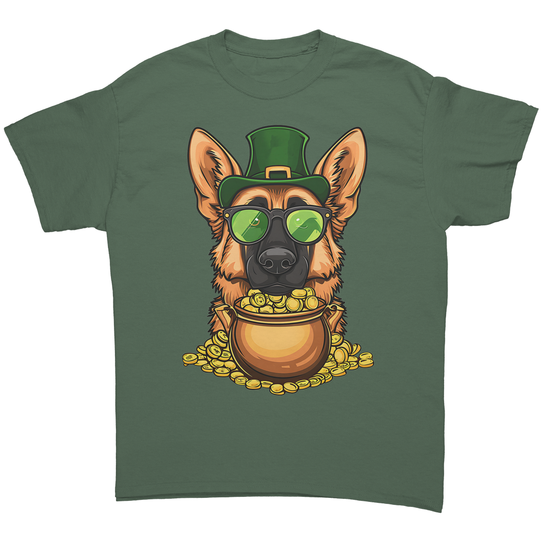St_Patricks_German_Shepherd_Gildan_Uni_Military_Green_Front_Mockup.png