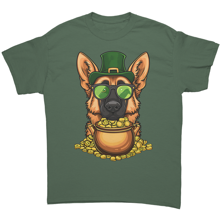 St_Patricks_German_Shepherd_Gildan_Uni_Military_Green_Front_Mockup.png