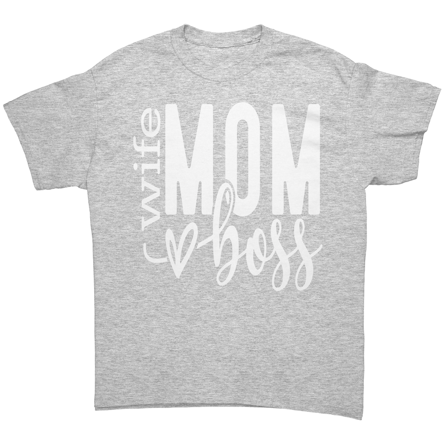 Wife_Mom_Boss_Unisex_Gildan_T-shirt_Ash_Grey_Front_Mockup.png