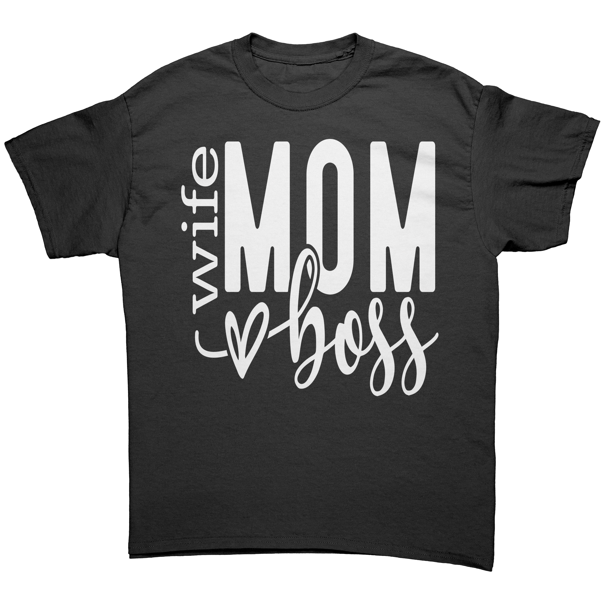 Wife_Mom_Boss_Unisex_Gildan_T-shirt_Black_Front_Mockup.png