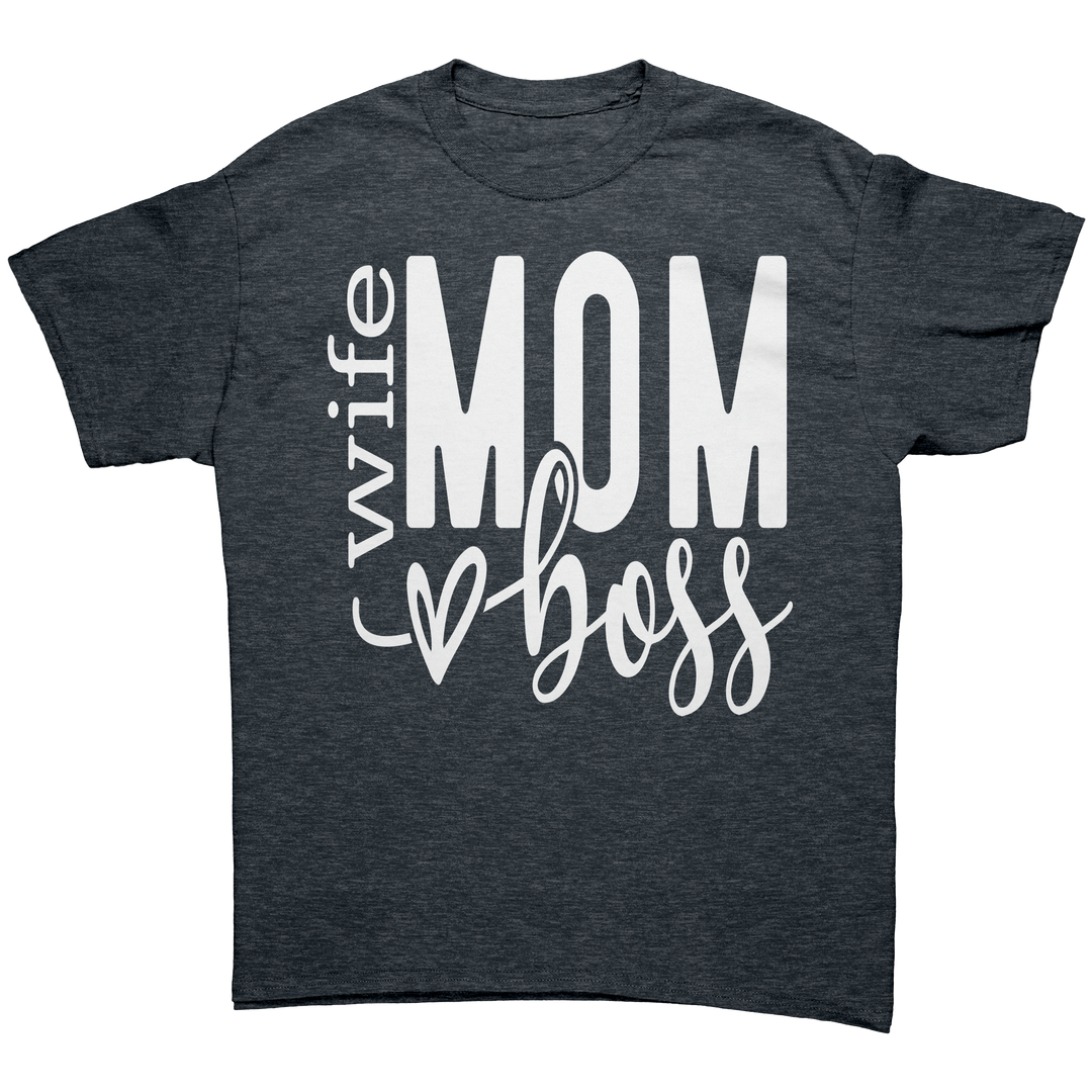 Wife_Mom_Boss_Unisex_Gildan_T-shirt_Dark_Heather_Mockup.png