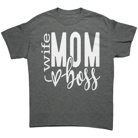 Wife_Mom_Boss_Unisex_Gildan_T-shirt_Graphite_Heather_Front_Mockup.png